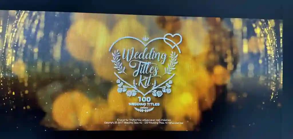 Wedding titles - Kelin Kuyov uchun xarxil dizaynli yozuvlar ae