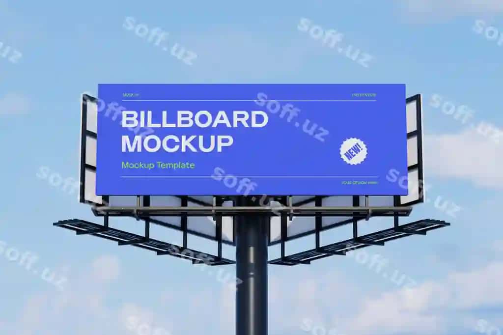 Billboard maket shabloni | Billboard mockup template