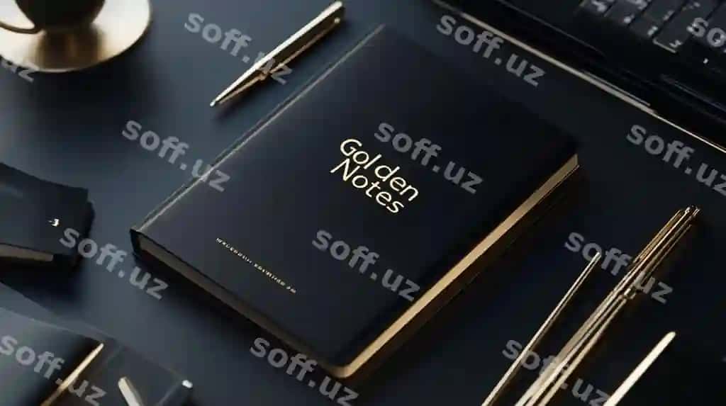 Oltin eslatmalar hashamatli daftar sizning fikrlaringiz | Golden notes luxury notebook your thoughts 2