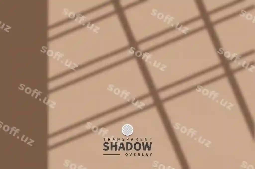 Shaffof soya askar oynali parda | Transparent shadow overlay window curtain
