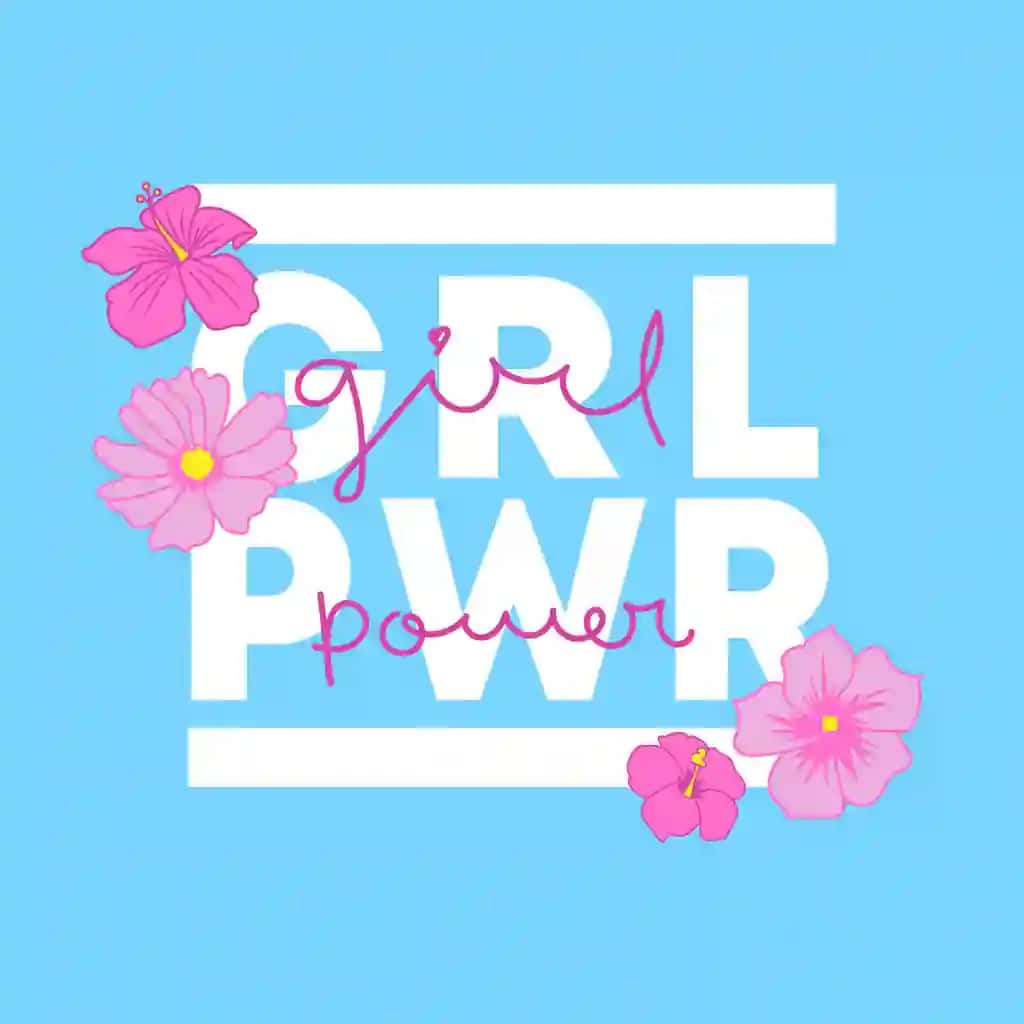 Pushti gullar bilan qizning kuchi | Girl power with pink flowers
