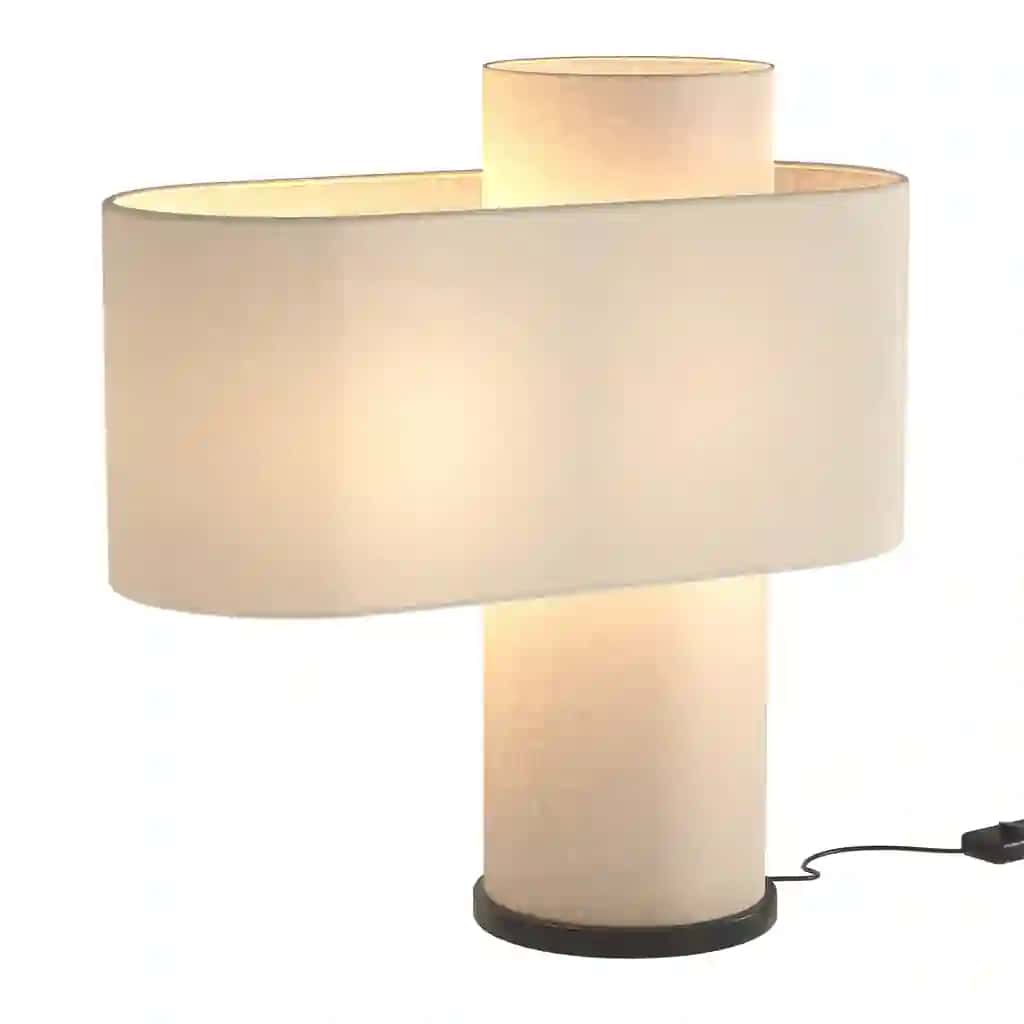 Beige Heron Table Lamp