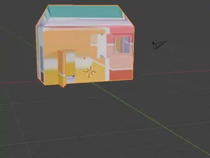 Eng oddiy uy. Blender ilovasi orqali ochiladi. самый простой дом. открывается через прилож. блендер.