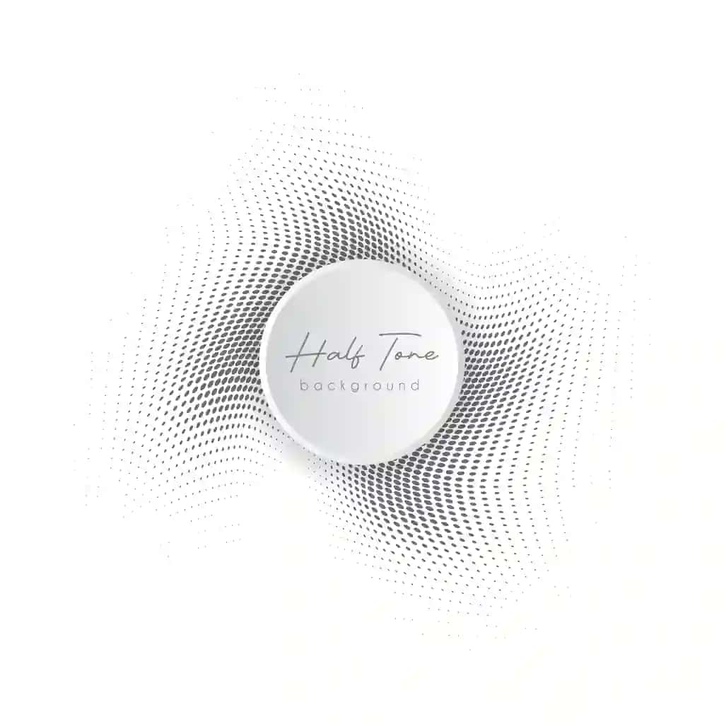 Ijodiy mavhum qora oq yarim rangli fon grafikasi | Creative abstract black white halftone background graphics