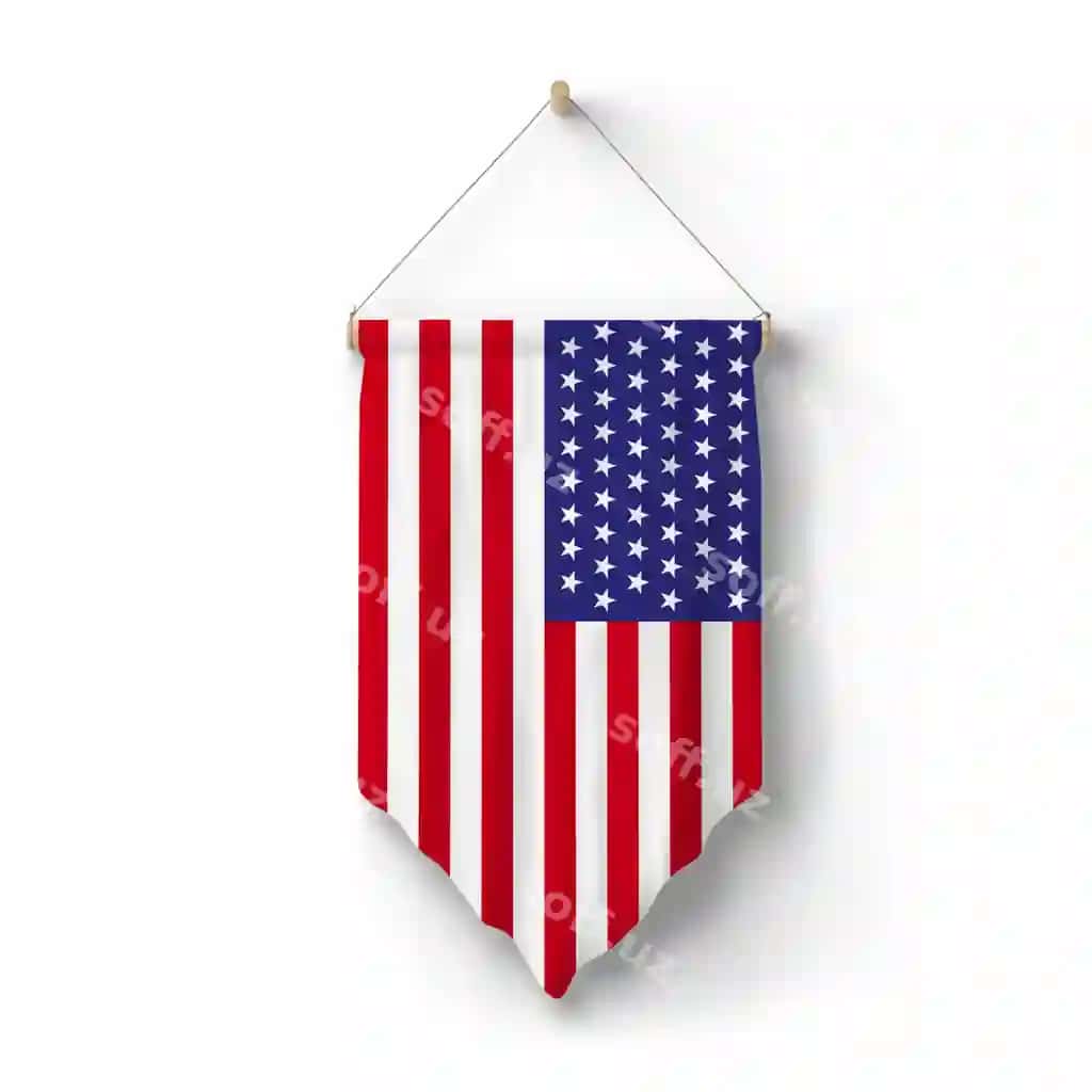 AQSH bayroqi devor ustiga ashilgan. | Flag usa is hanged wall 2