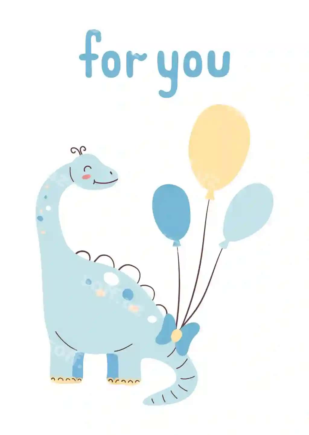 Chiroyli dinosavr kartochkasi, tug'ilgan kuning bilan kartochkasi, pochta kartochkalari, plakatlar, bolalar | Cute dinosaur card happy birthday card postcards posters children