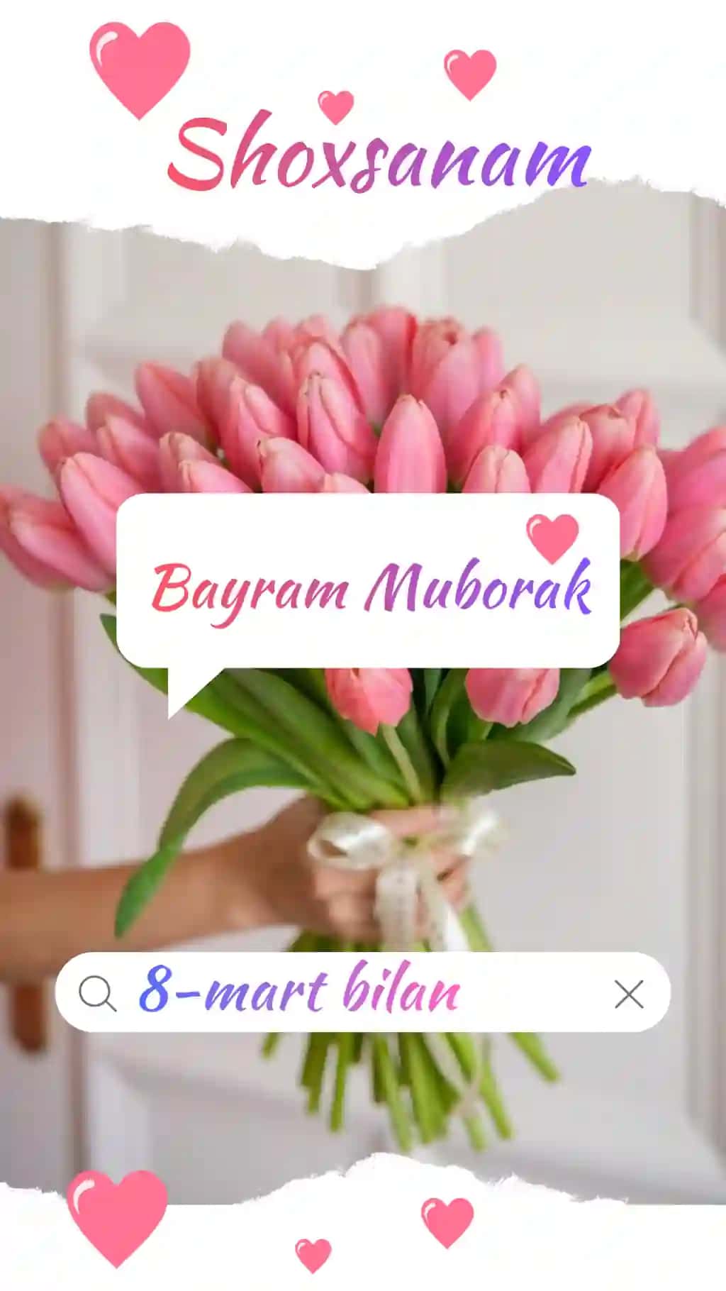 Shohsanam tabriklayman
