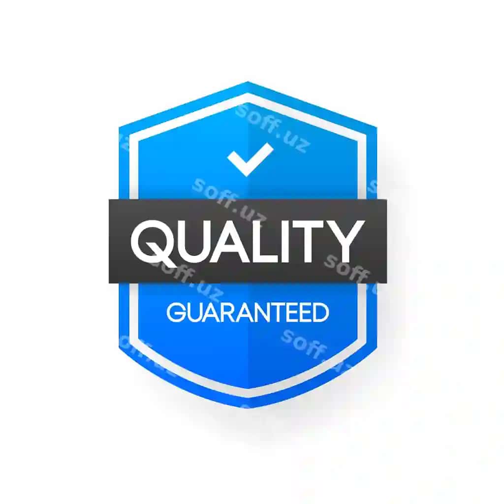 Sifat kafolat pochmarkasi sifat kafolat yorlig'i tekis dizayn belgi | Quality guarantee stamp quality guarantee label flat design sign 2