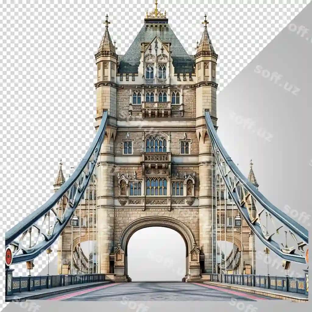 Chizilgan ko'pri rasmli ko'pri orqa fonda | Drawing bridge with picture bridge background