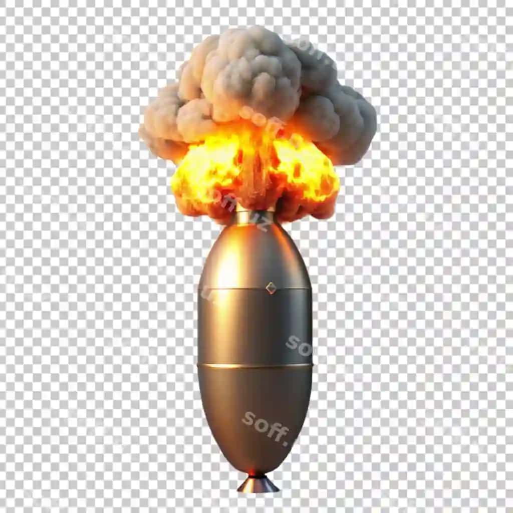 Raketa shaffof fon | Rocket transparent background 2