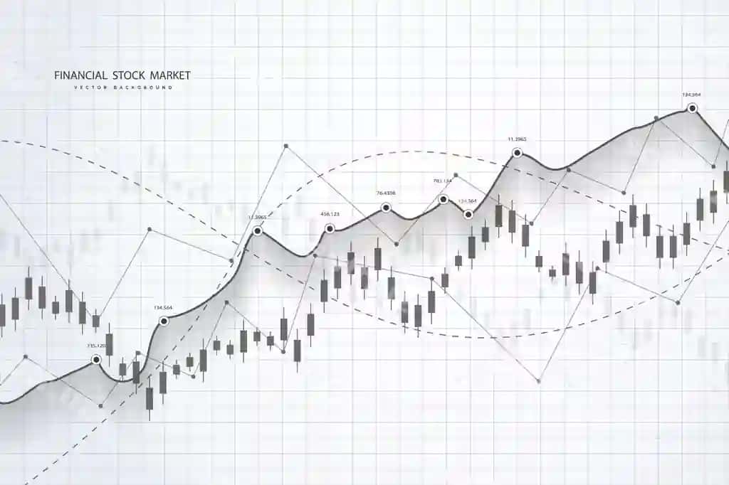 Aktsiyalar bozori grafik valyuta savdosi grafik biznes moliyaviy tushunchalar | Stock market graph forex trading chart business financial concepts