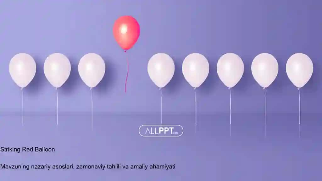 Striking Red Balloon Taqdimoti (48 Slayd)