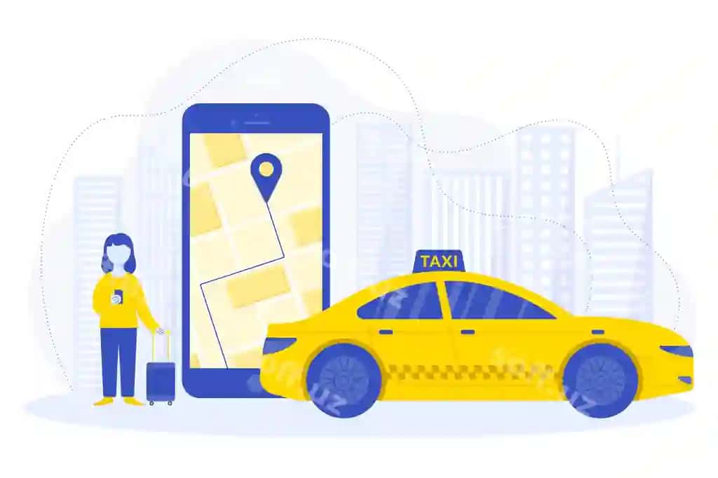 Taksi ilova konseptsiya dizayni | Taxi app concept design 2