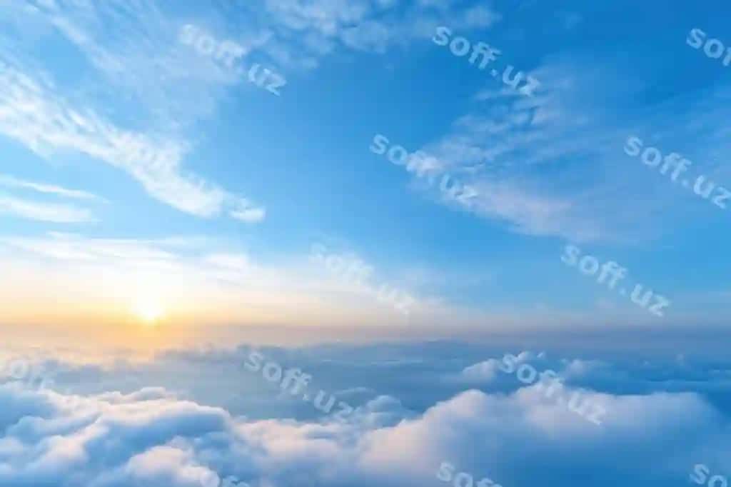 Chiroyli havadan ko'rinish, bulutlar va quyosh botishi samolyot oynasidan | Beautiful aerial view clouds sunset view from airplane window