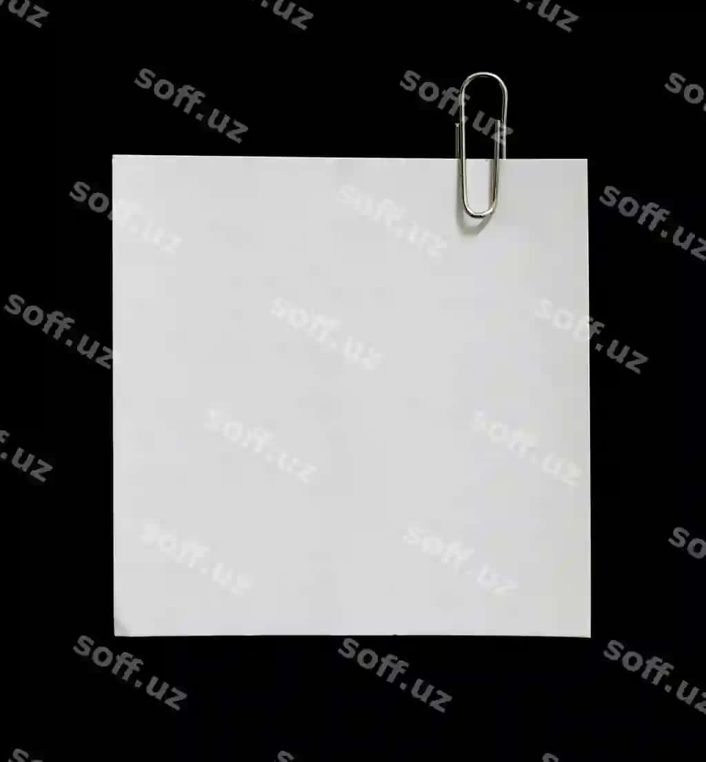Vaqr qog'oz qora | Sheet paper black 2