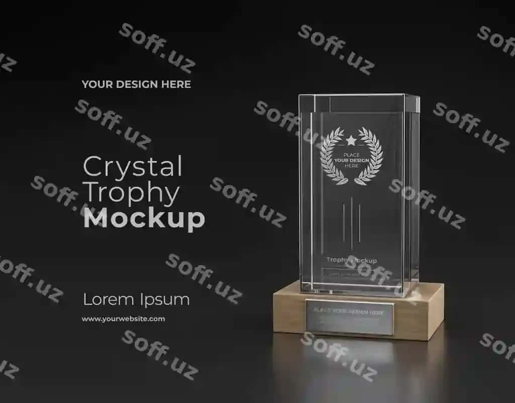 Sohib namuna dizayni | Trophy mockup design