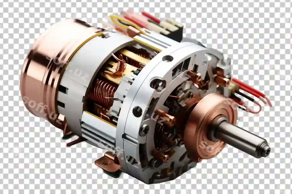 Brusli bo'lmagan motor yuqori sifatli realistik rasm | Brushless motor high quality realistic image