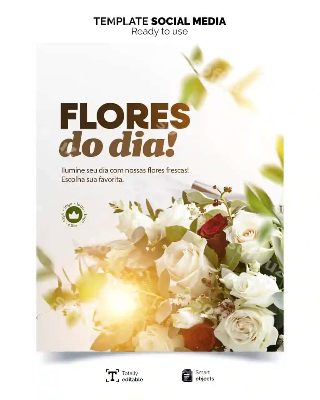 Gul rasmlari ijtimoiy tarmoqlar psd flyer post | Flower images social media psd flyer post 2