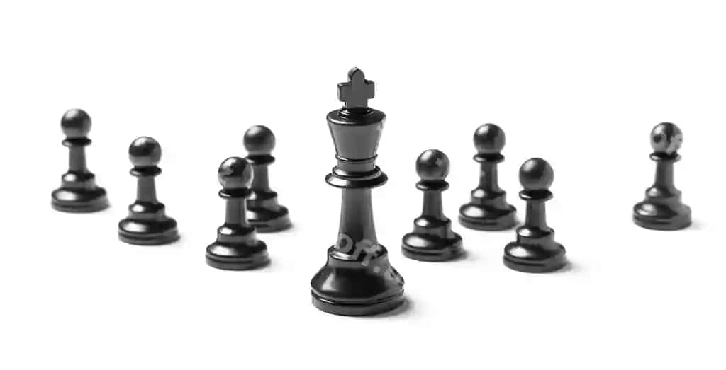 Shaxmatdagi ajraltirilgan oq | Chess isolated white