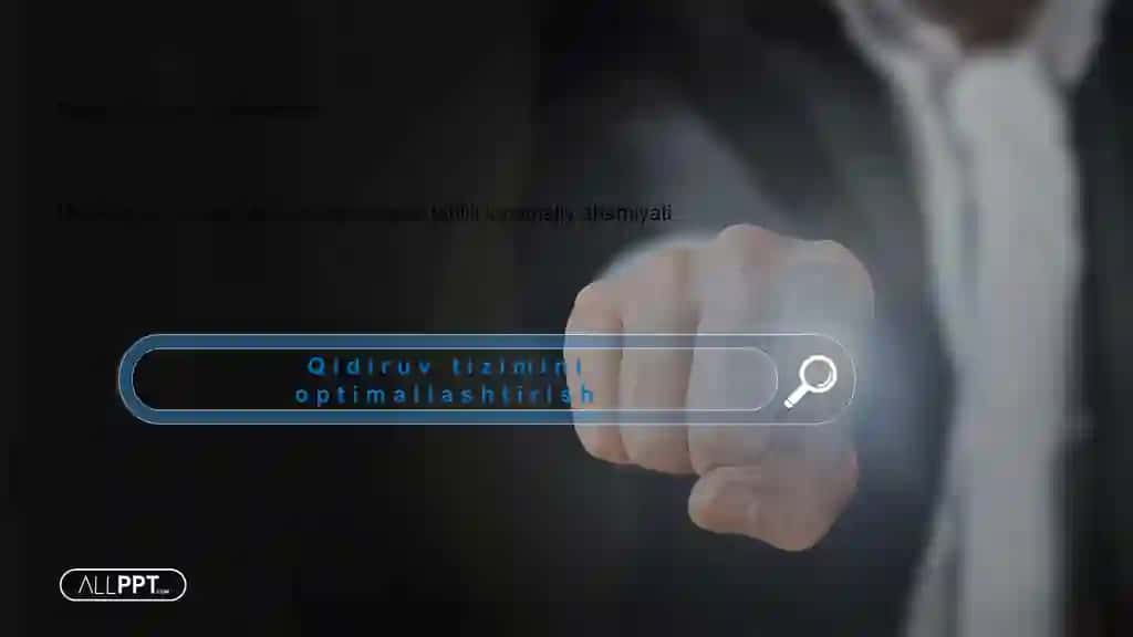 Search Engine Optimization Taqdimoti (48 Slayd)