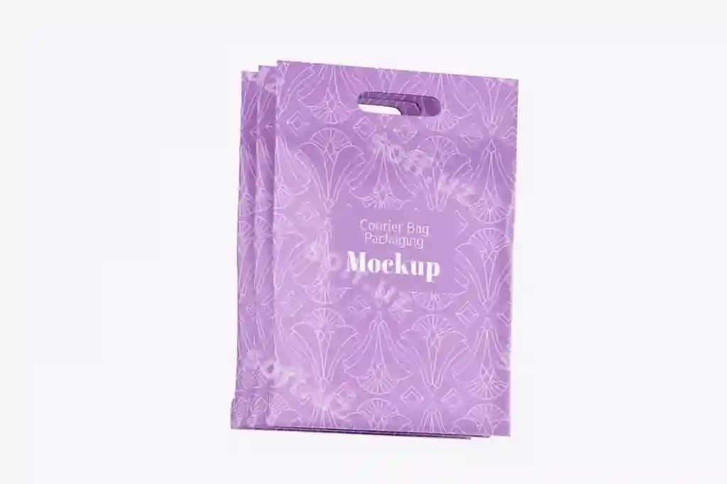 Plastik po'chcha sumka modeli | Plastic pouch bag mock up 2
