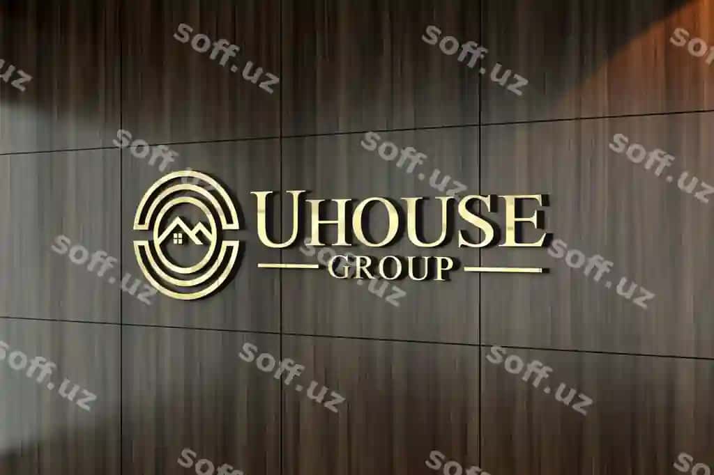 3d logo mockup naqshlangan yog'ochli devor | 3d logo mockup patterned wooden wall 2