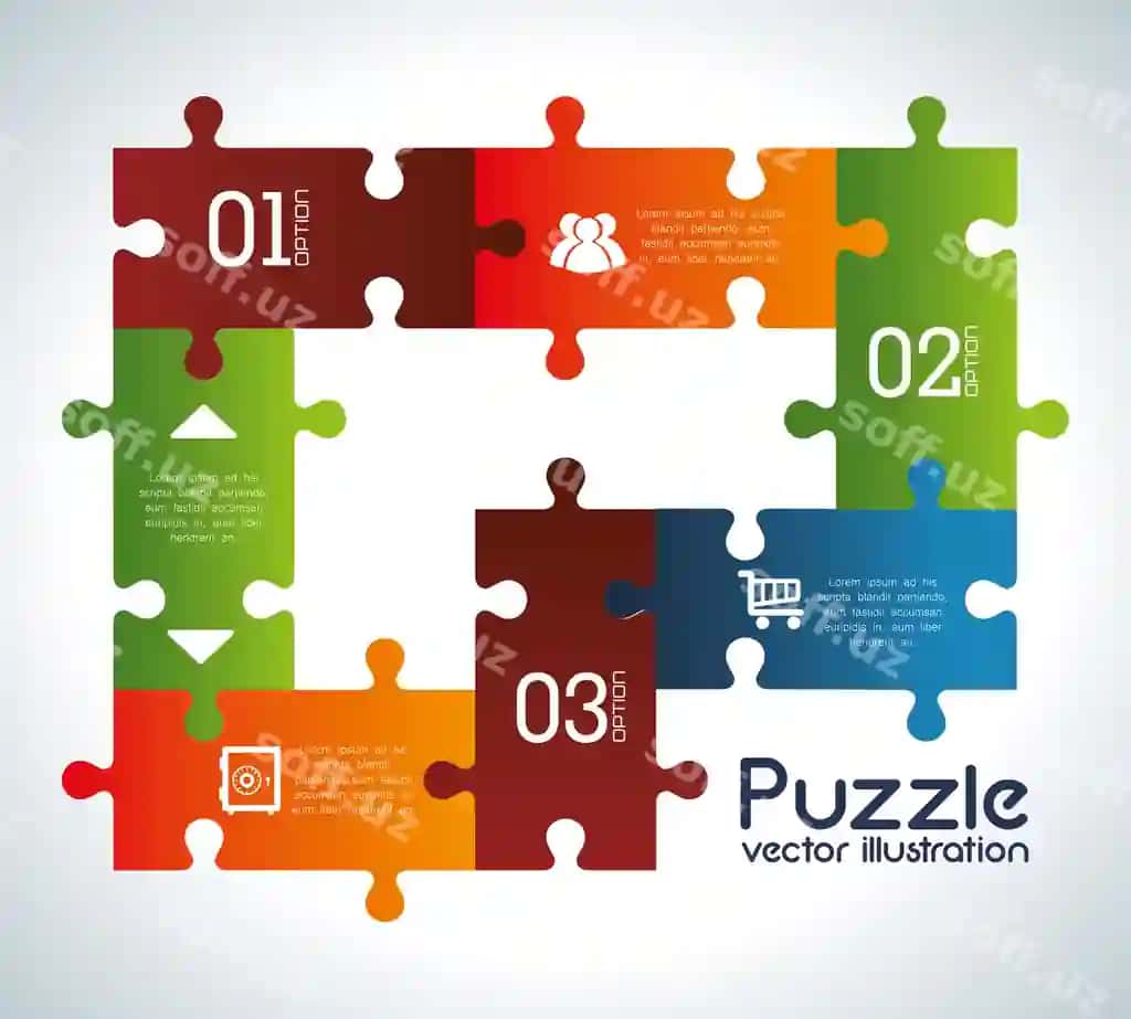 Puzzle dizayni | Puzzle design 2