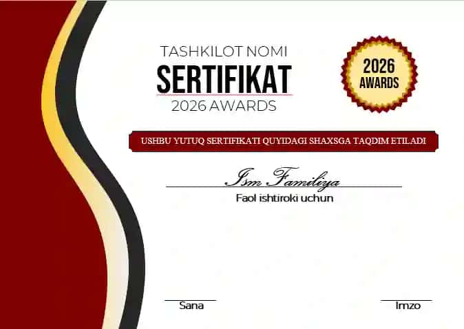 Sertifikat, Certificate, Сертификат