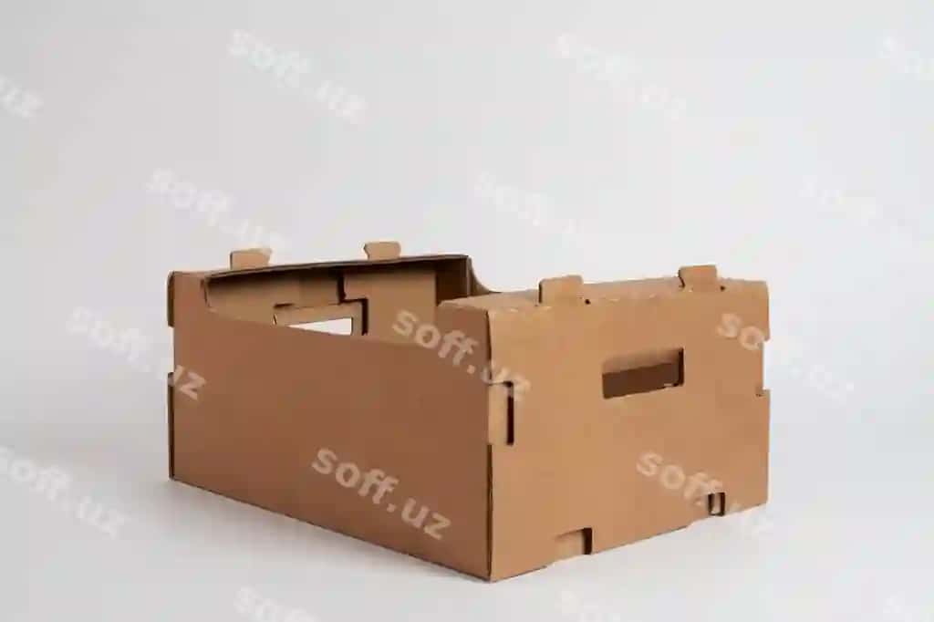 Bo'sh sabzi karton qutisi | Empty vegetable carton box
