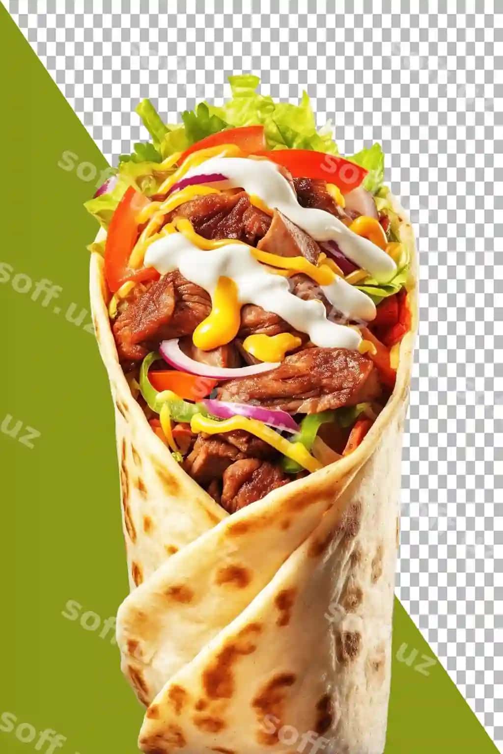 Misharli gurme rap yangi tarkibiyot bilan | Delicious gourmet wrap with fresh ingredients