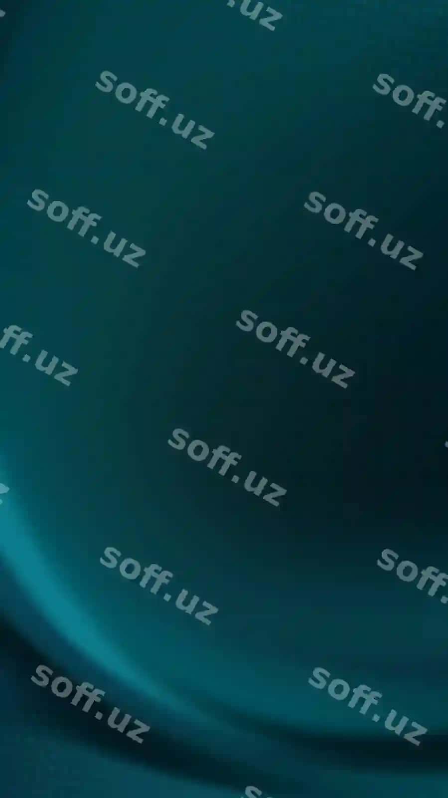Vertikal anqariy orqa fon o'tkazuvchi ko'k-yashil ranglar | Vertical abstract background with flowing teal hues
