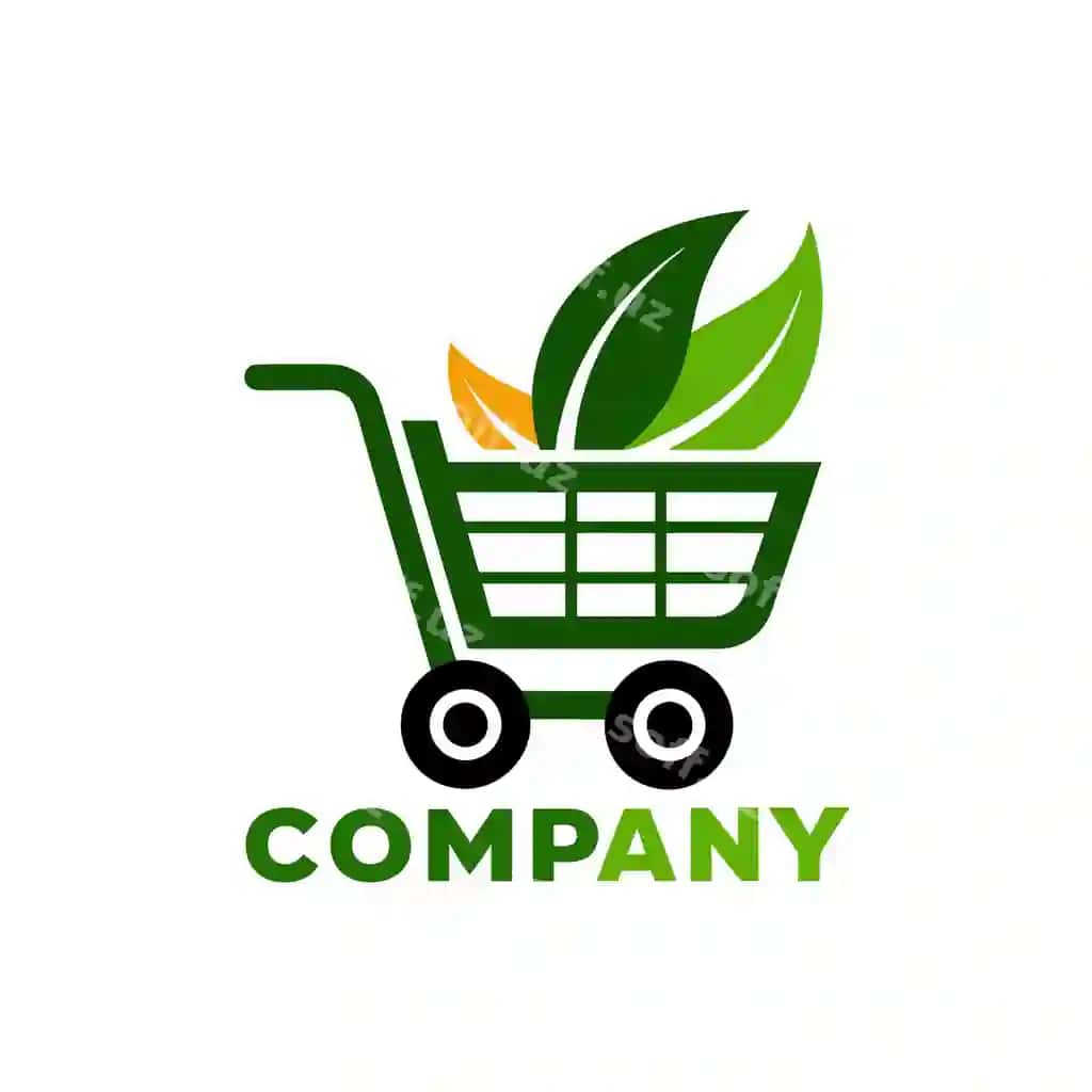 Chiroyli noyob logotip dizayni bor elektron tijorat tarqatish kompaniyasi | Beautiful unique logo design ecommerce retail company 2