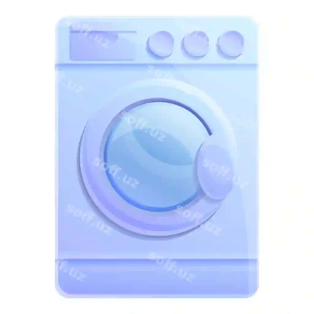 Qoplanish mashinasi ikonasi karykatura qoplanish mashinasi vektor ikonka veb dizayn | Drying machine icon cartoon drying machine vector icon web design 2