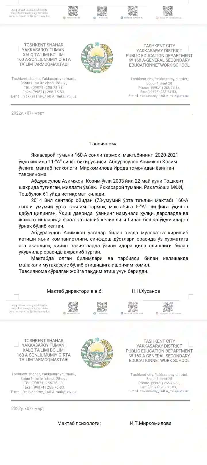 psixologik tavsiyanoma