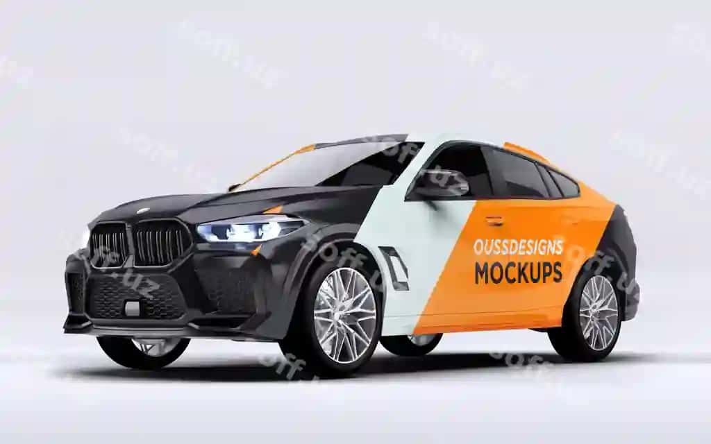 Bog'bon SUV avtomobil modeli | Luxury suv vehicle mockup