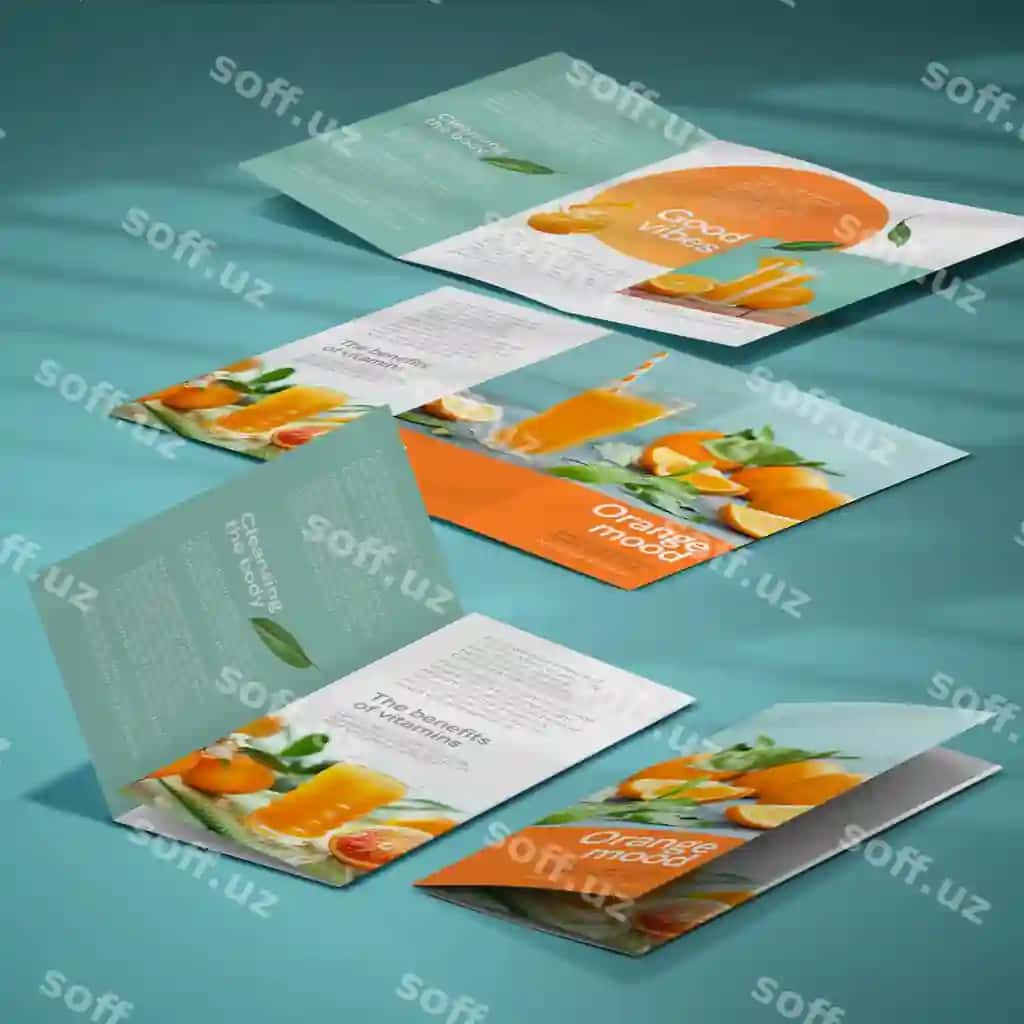 Broskuri mockup | Booklet mockup
