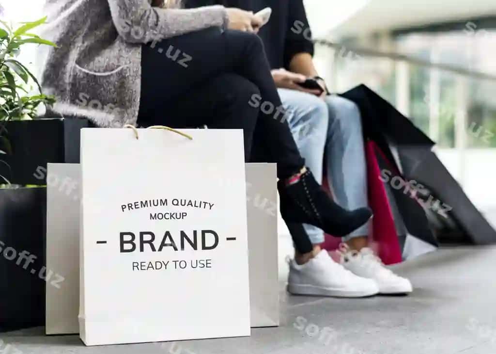 Ayol sevimtirib xarid qilish tushunchasini | Woman enjoy shopping concept 2