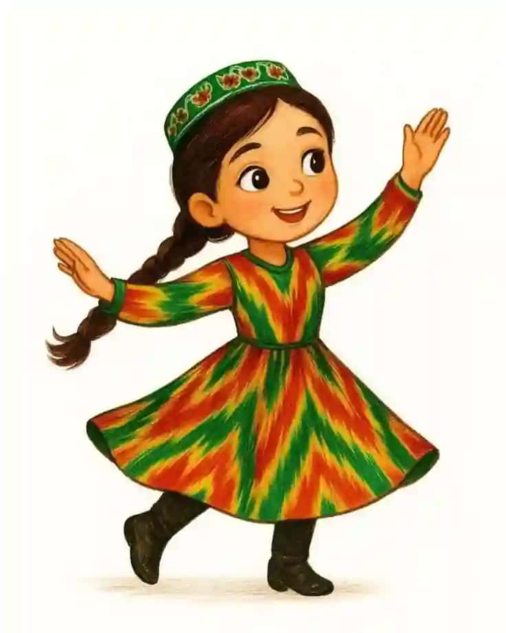 milliy burchak uchun rasm