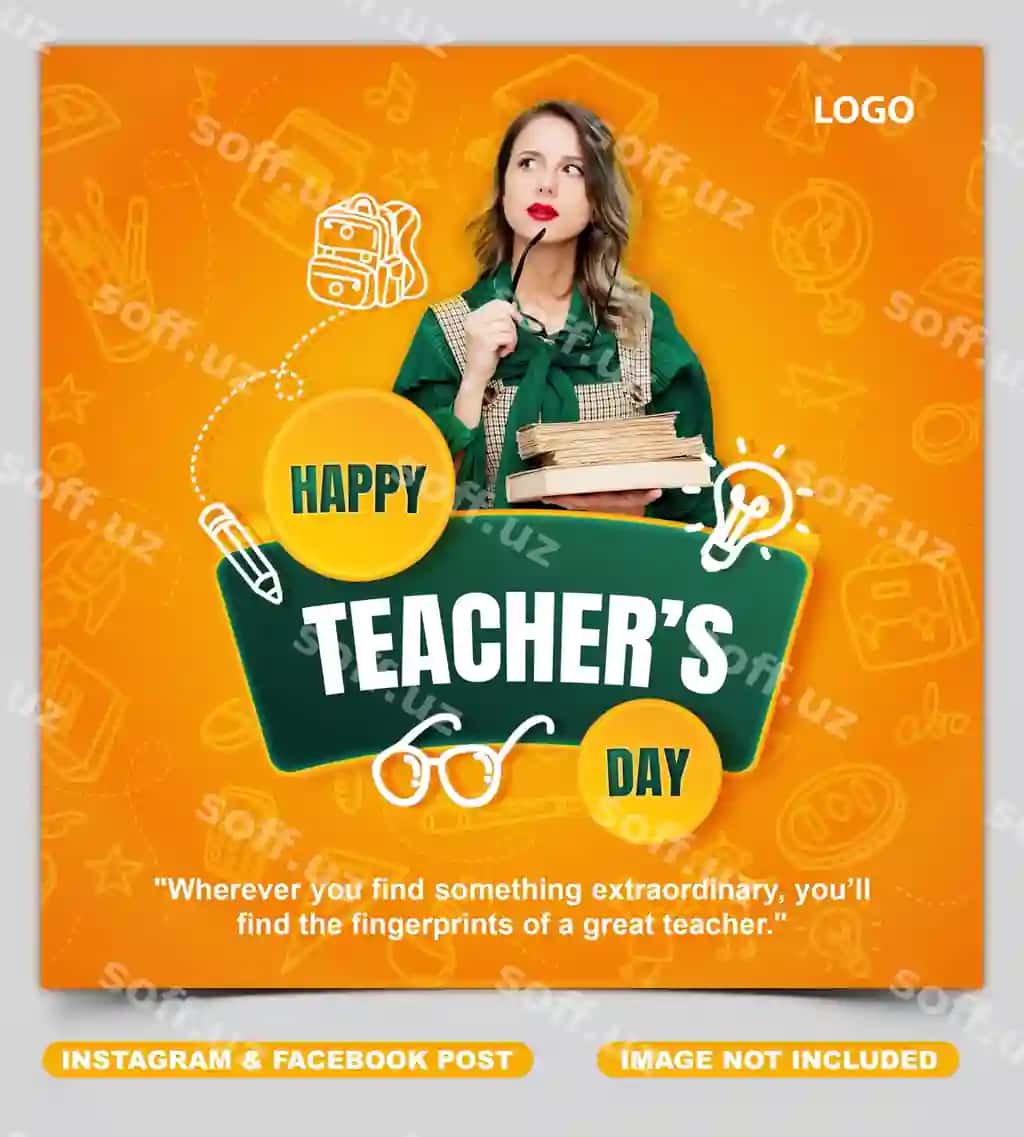 O'qituvchilar kuni xabari Instagram Facebook posti | Teachers day message instagram facebook post