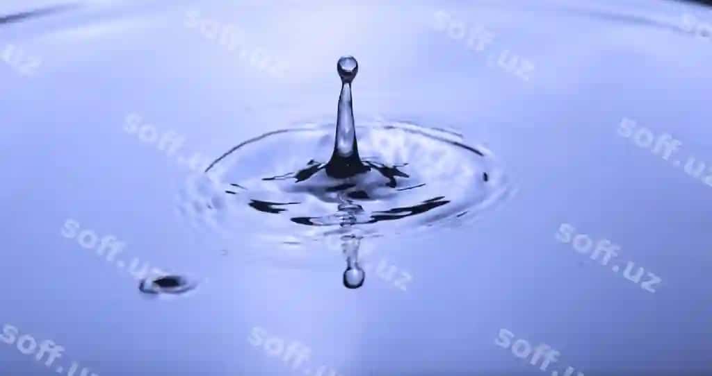 Yaqin suv gilazi | Close up water drop