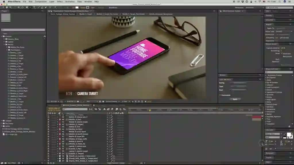 Шаблон After Effects 3