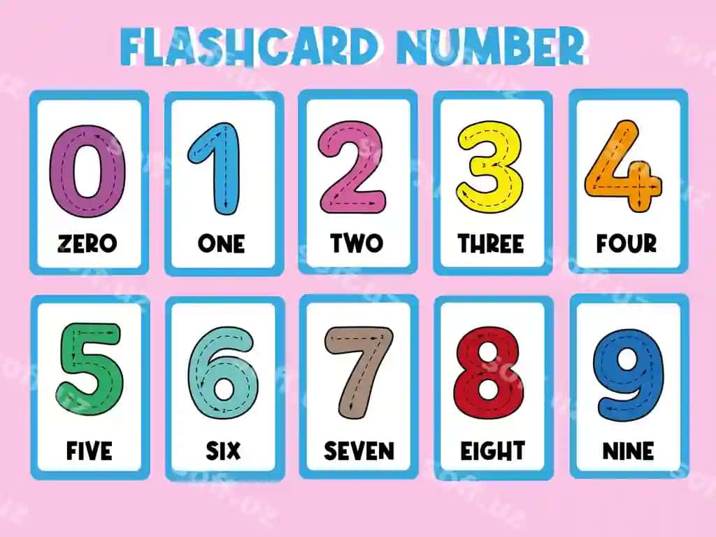 Bosma uchun mo'ljallangan maktabgacha ta'lim muassasasi uchun kuzatuv raqami ishchi varag'i | Tracing number worksheet printable preschool