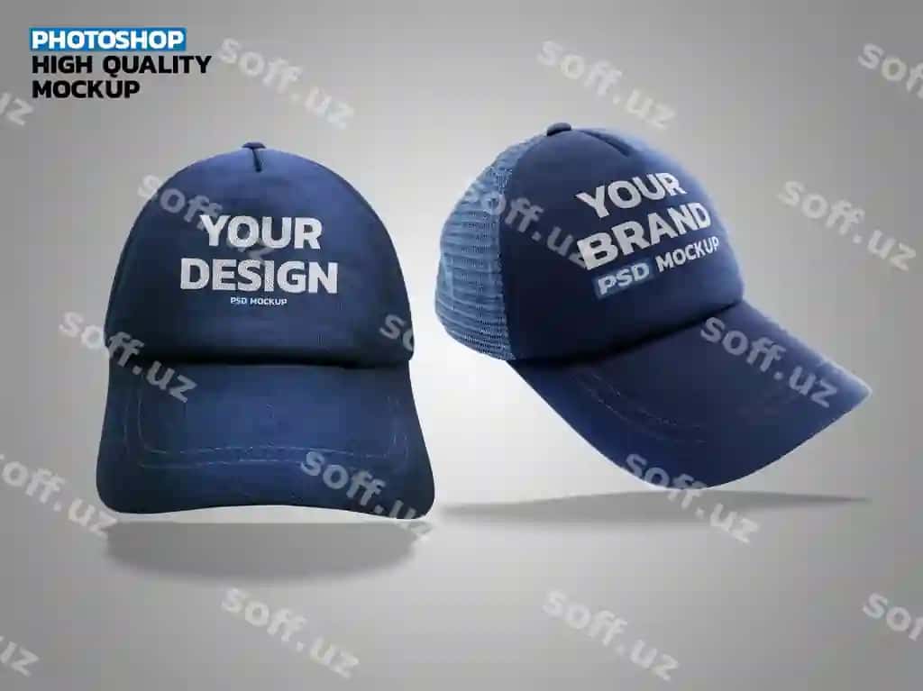 Kaps modeli | Caps mockup 2