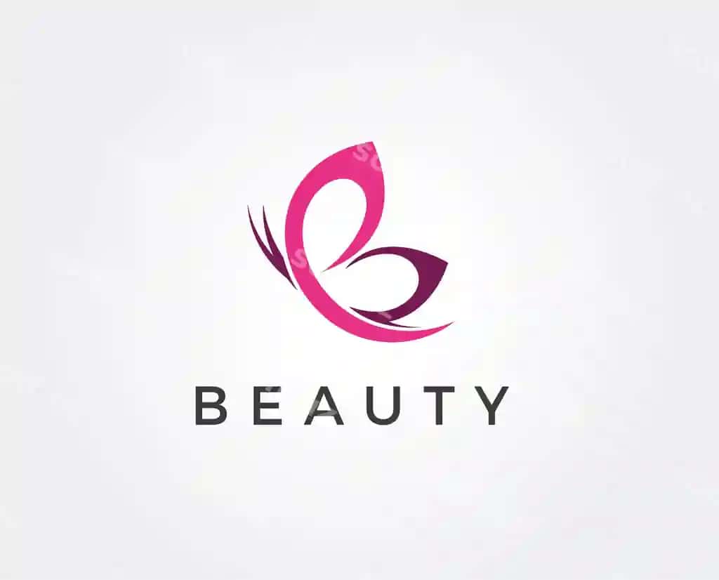 Papilon logo shabloni | Butterfly logo template