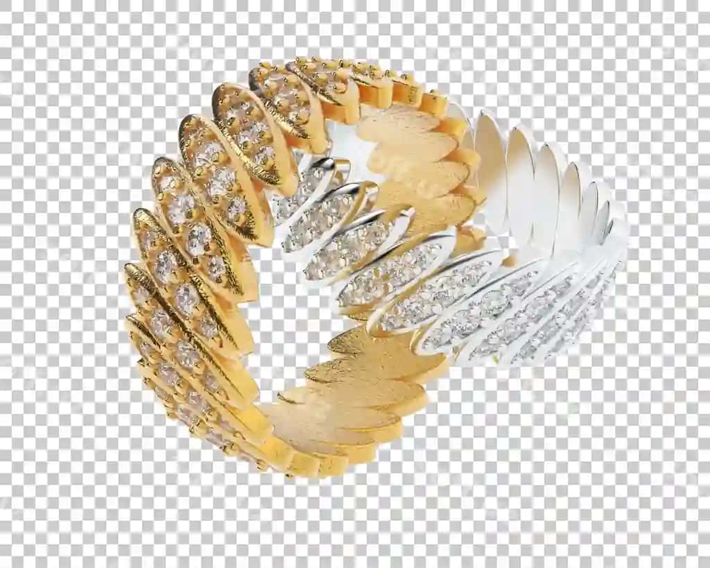 Ziravorlar ajraltirilgan orqa fonda 3d rendering illustratsiyasi | Jewelry isolated background 3d rendering illustration