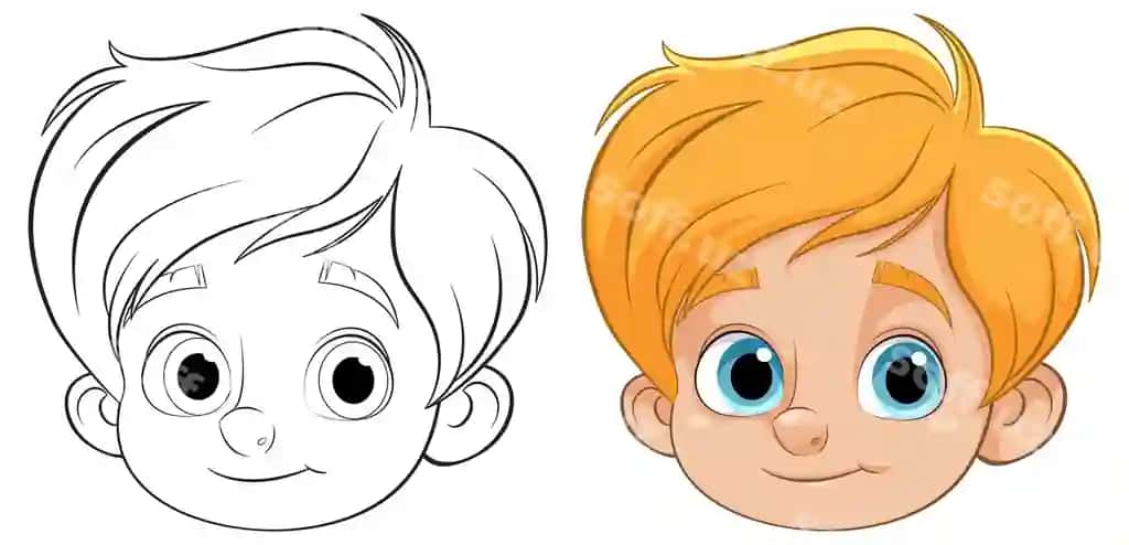 Mazali kartinka o'yincha qiz bobi | Cute cartoon boy character