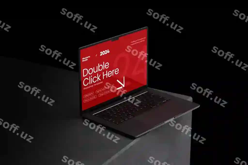 Laptop ekrani "ikkita uchrashuv bu yerda" so'zi bilan. | Laptop screen that says double date here it