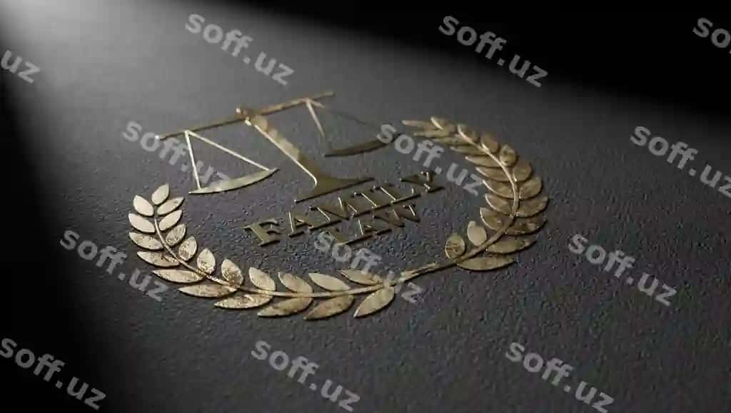 Yuridik ofis logotip dizayni shablon elementi advokat adolat ramzasi ikonka 3D render | Law firm logo design template element lawyer justice symbol icon d rendering