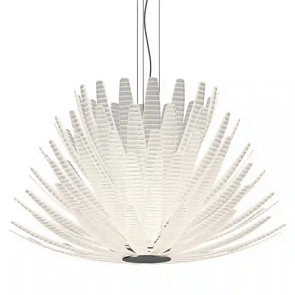 French Luxury Murano Glass Chandelier Living Room