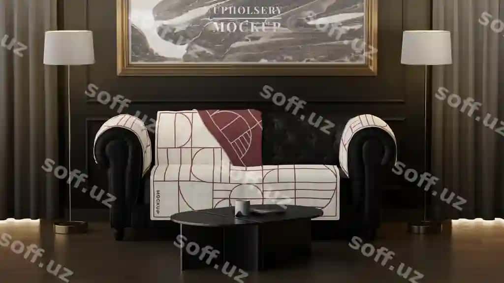 Mebel upholstery mockup pattern dizayni | Furniture upholstery mockup pattern design